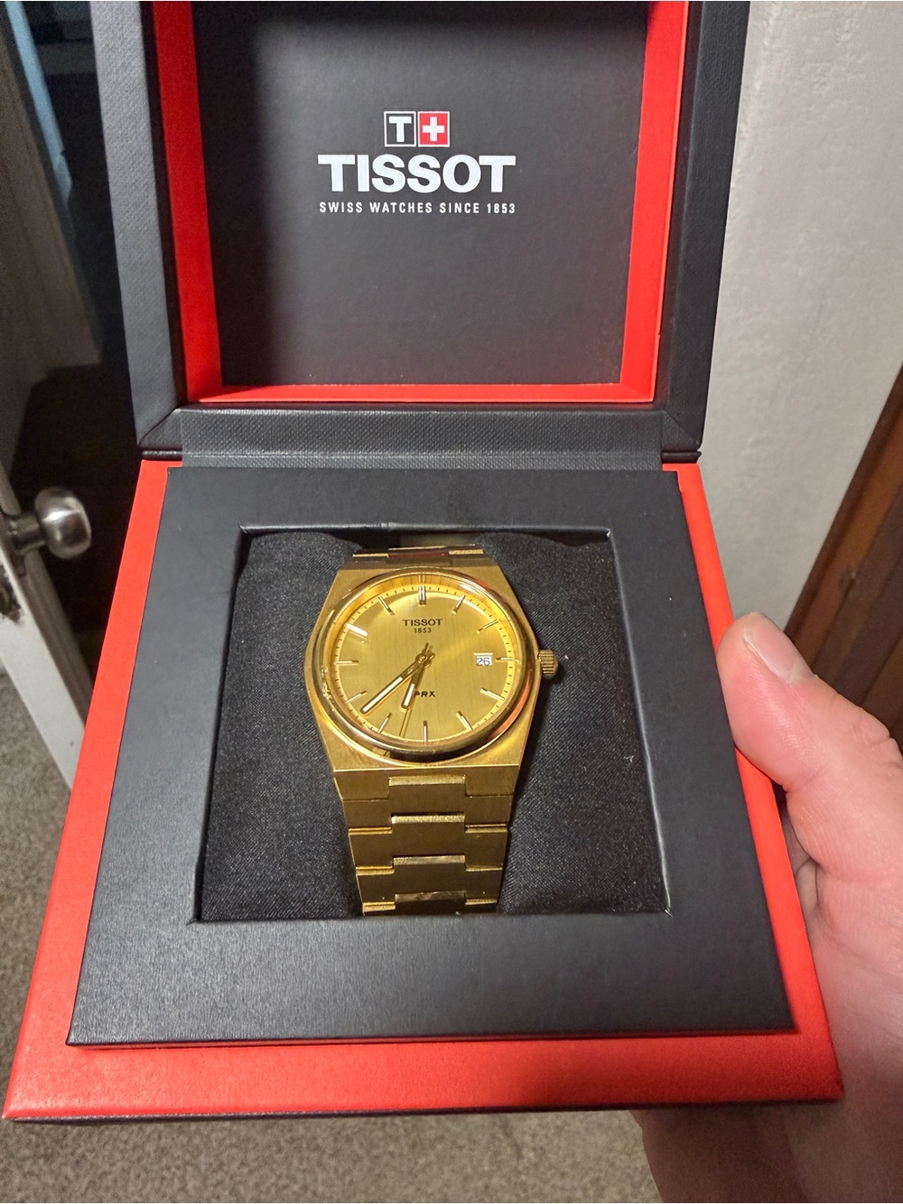 Tissot PRX Gold Men’s Bracelet Watch